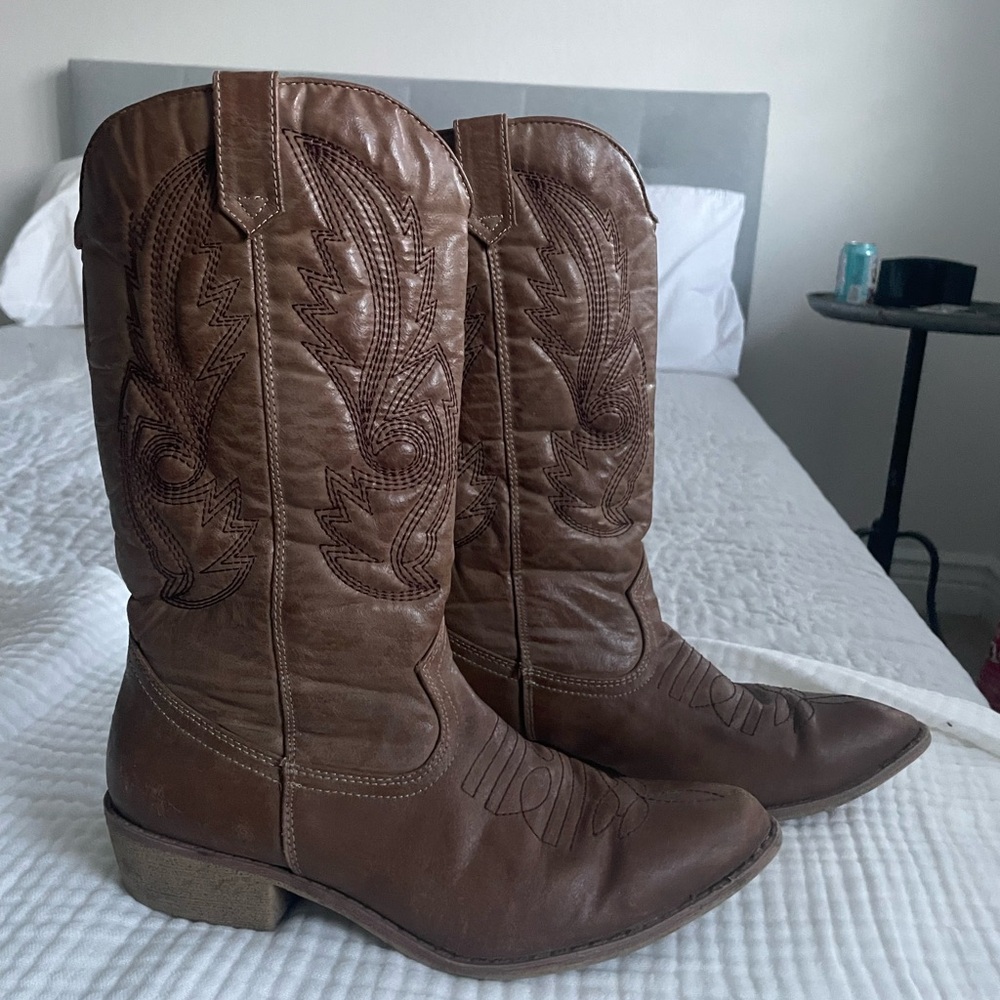 Brown Cowboy Boots